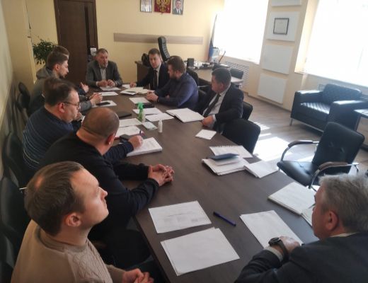 Производственное совещание на объекте: Реконструкция автомобильной дороги «Лапотково-Ефремов» - Большое Минино