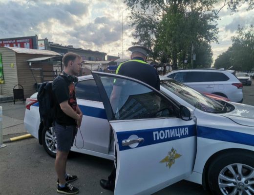 Нарушители на самокатах 