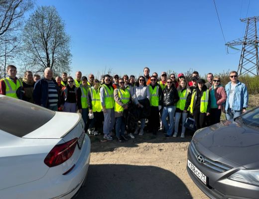 22 апреля 2023 года сотрудники ГУ ТО «Тулаупрадор» приняли участие в субботнике