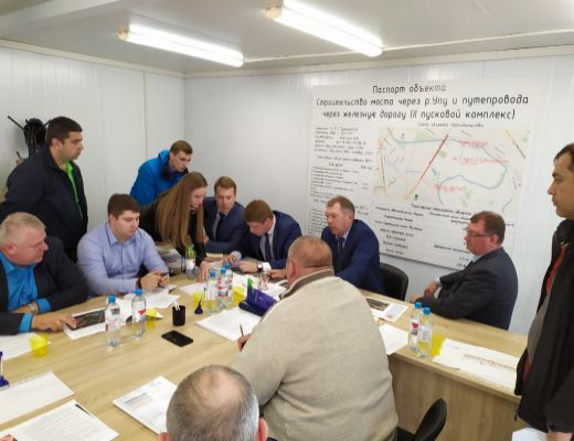 Строительство моста через р. Упу и путепровода через железную дорогу (II пусковой комплекс)