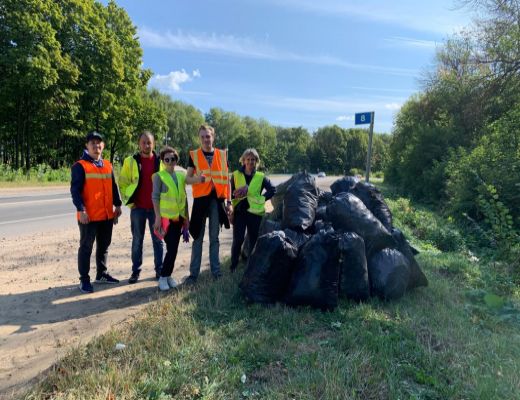 Сотрудники ГУ ТО «Тулаупрадор» приняли участие в областном субботнике