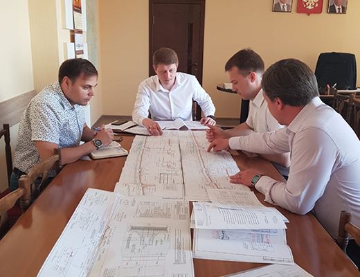 Совещание с генеральным проектировщиком ООО ГеоЭкоПроект