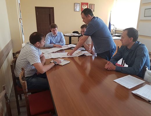 Совещание с генеральным проектировщиком ООО РИИСО