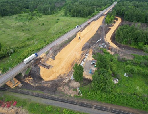 Реконструкция путепровода через железную дорогу на км 47+960 автомобильной дороги Тула - Новомосковск в Узловском районе Тульской Области