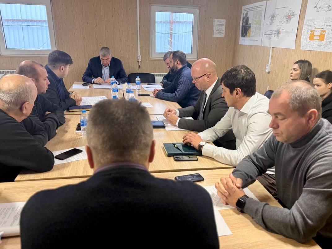 В Туле обсудили ход работ на Орловском путепроводе 