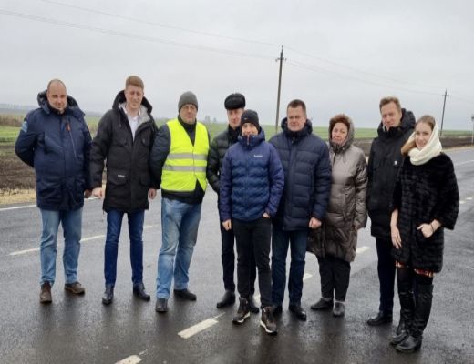 Завершены работы на объекте: «Реконструкция автомобильной дороги «Лапотково-Ефремов» - Большое Минино на участке км 0+000 – км 14+000 (подъезд к фельдшерско-акушерскому пункту д. Крюковка 1) в Тёпло-Огаревском районе Тульской области (1 этап)»