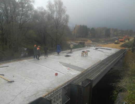 Реконструкция мостового перехода через р. Скнига на км 0+750 автомобильной дороги «Крым» - автоподъезд к городу Серпухову в Заокском районе Тульской области