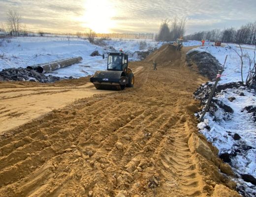 Реконструкция автомобильной дороги Рязань – Ряжск – Александр Невский – Данков – Ефремов на участке от км 146+700 до км 151+118 (Подъезд к зернохранилищу вместимостью 14000 тонн в н.п. Козьминский