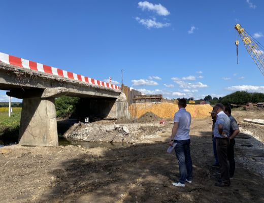 Состоялось совещание по объекту «Реконструкция мостового перехода через  р. Снежедь на км 50+921 автомобильной дороги Арсеньево – Араны – Славный – Дьяково – Медвежка в Чернском Тульской области»