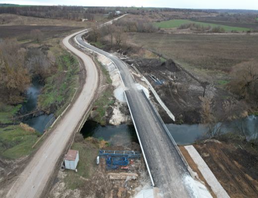 Реконструкция мостового перехода через р. Холохольня на км 7+622 автомобильной дороги «Щекино – Одоев – Арсеньево» - автоподъезд к н.п. Малынь в Щекинском районе Тульской области
