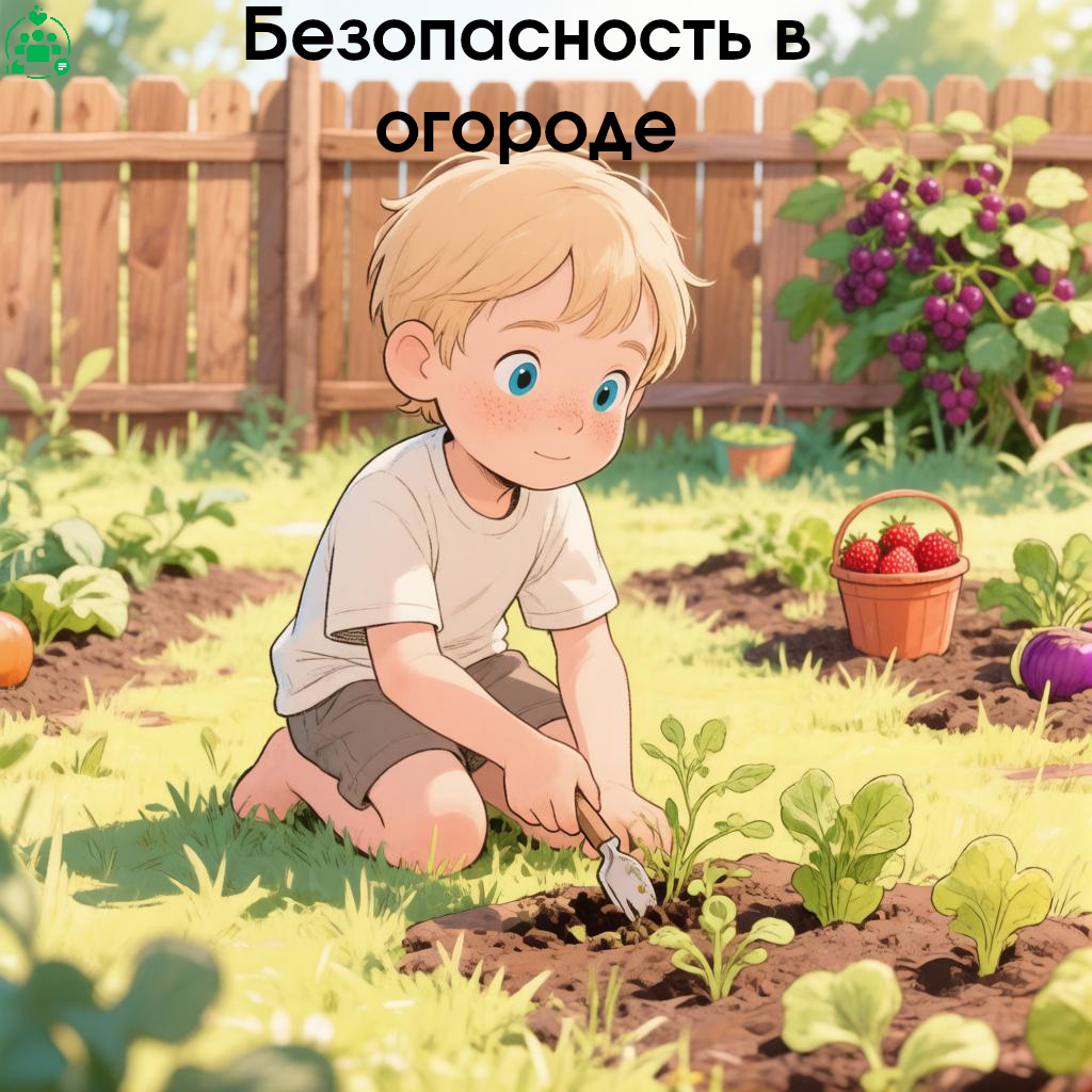 Информация по профилактике инцидентов с участием несовершеннолетних на огородах и приусадебных участках.