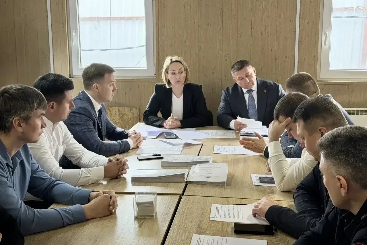 Заместитель Губернатора Тульской области Владимир Цибульский провел выездное совещание по реконструкция Орловского путепровода