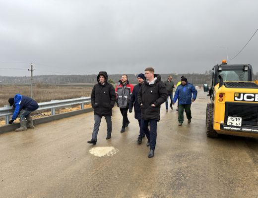 Совещание на объекте «Реконструкция мостового перехода через р. Упа на км 5+429 автомобильной дороги «Тула – Ленинский» - Федоровка в Ленинском районе Тульской области»