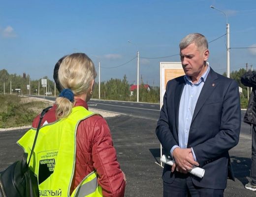 Состоялась приемка работ по ремонту участка автомобильной дороги «Тула- Белев» - подъезд к населенному пункту Дубна км 0+000 – км 7+600 в Дубенском районе Тульской области»