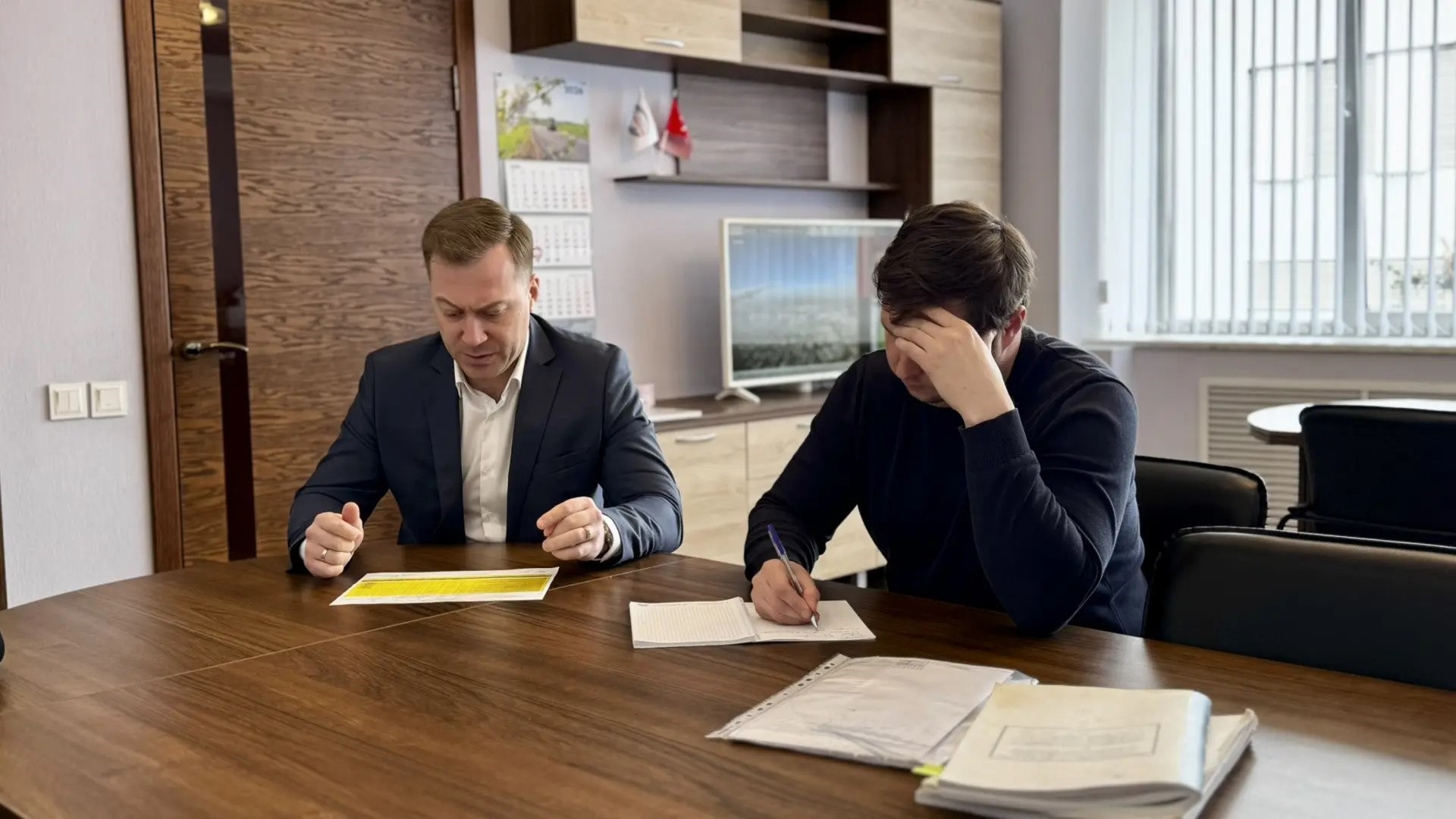 Реконструкция моста в Чернском районе