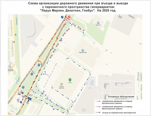 ИЗМЕНЕНИЕ СХЕМЫ ДОРОЖНОГО ДВИЖЕНИЯ НА ВОСТОЧНОМ ОБХОДЕ г. ТУЛЫ.