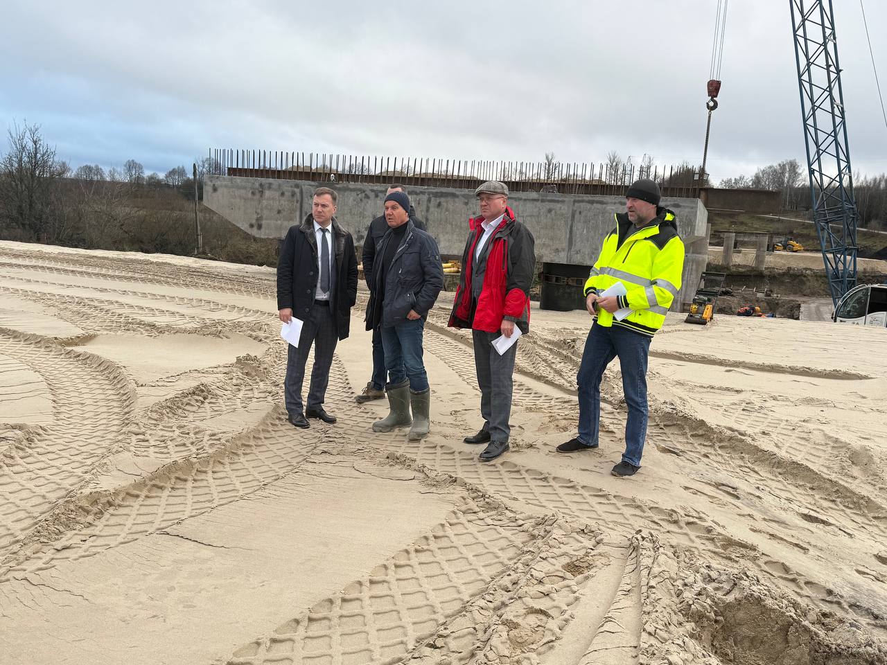 Реконструкция моста через реку Упа