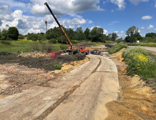 Реконструкция мостового перехода через ручей на км 6+510 автомобильной дороги «Лапотково – Ефремов» - автоподъезд к н.п. Царево в Щекинском районе Тульской области