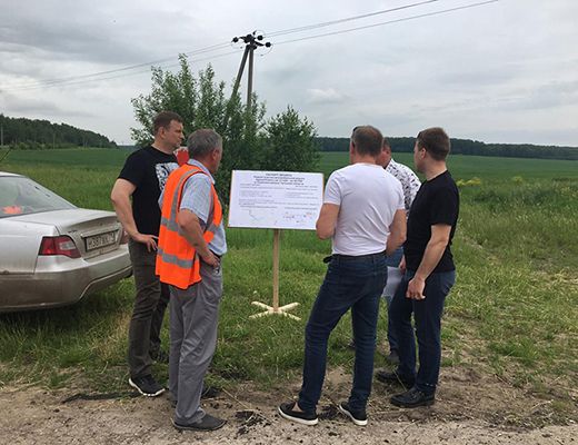 Ремонт участка автомобильной дороги Одоев-Плавск